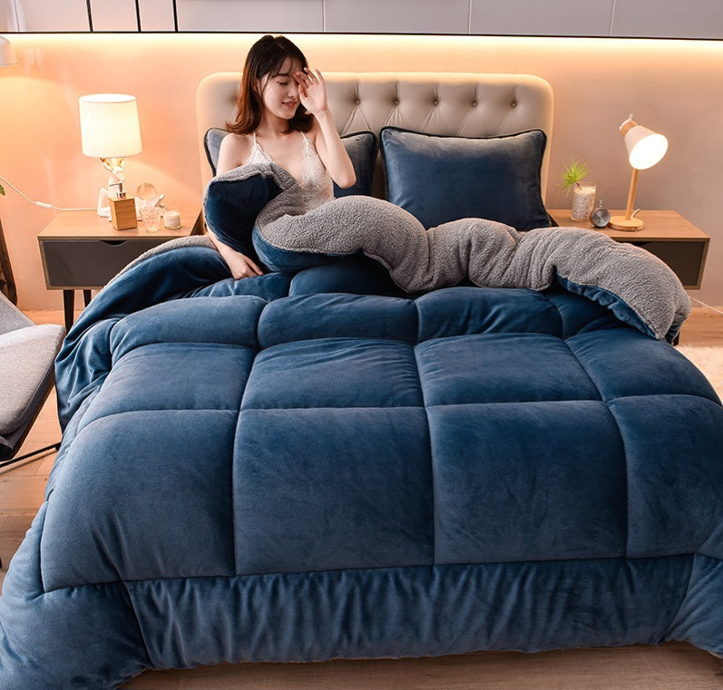 Royal Blue Luxe Comforter