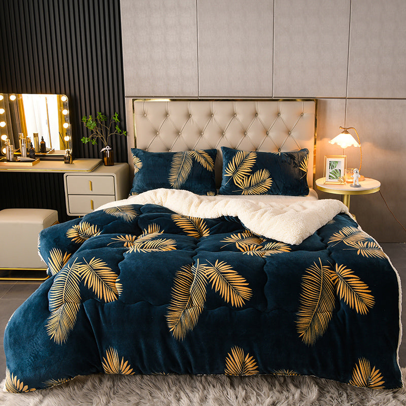 Golden Palm Comforter