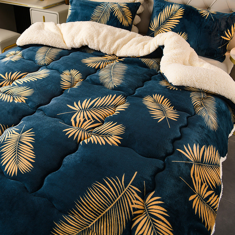 Golden Palm Comforter