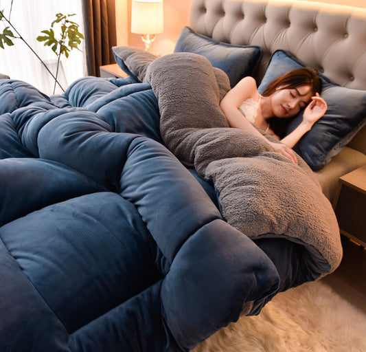 Royal Blue Luxe Comforter