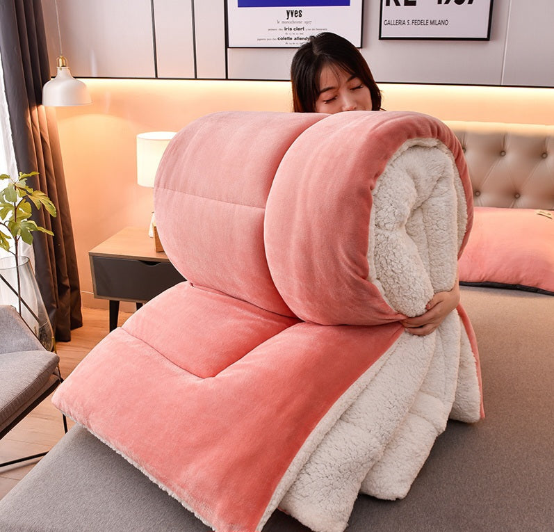 Pink Velvet Luxe Comforter