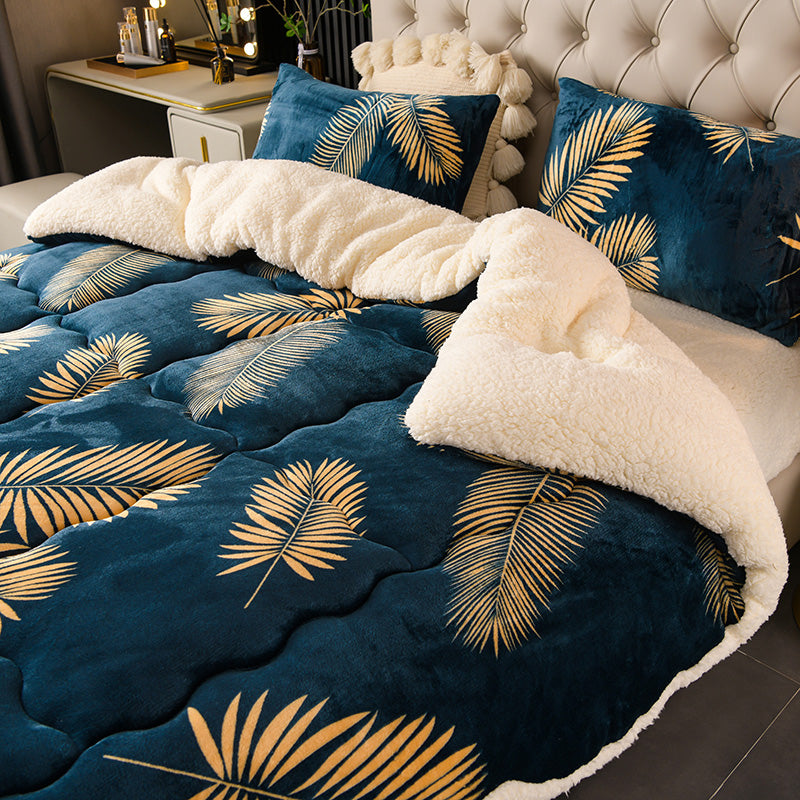 Golden Palm Comforter