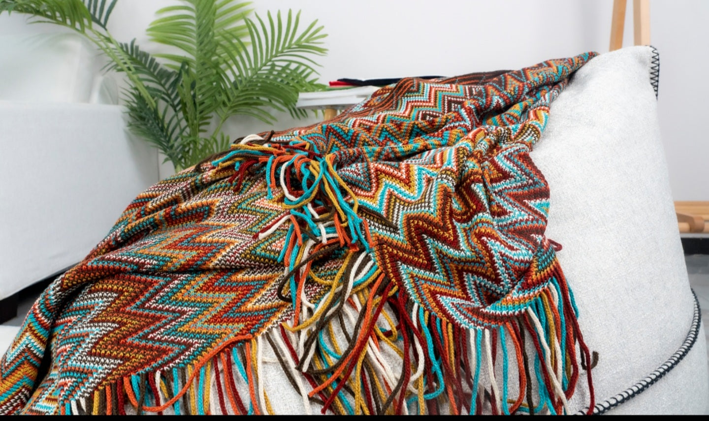 Bohemian Pattern Throw